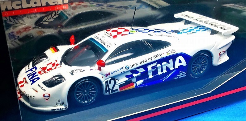 McLAREN - F 1 GTR TEAM GULF DAVIDOFF N 41 24h LE MANS 1998 T.BSCHER R
