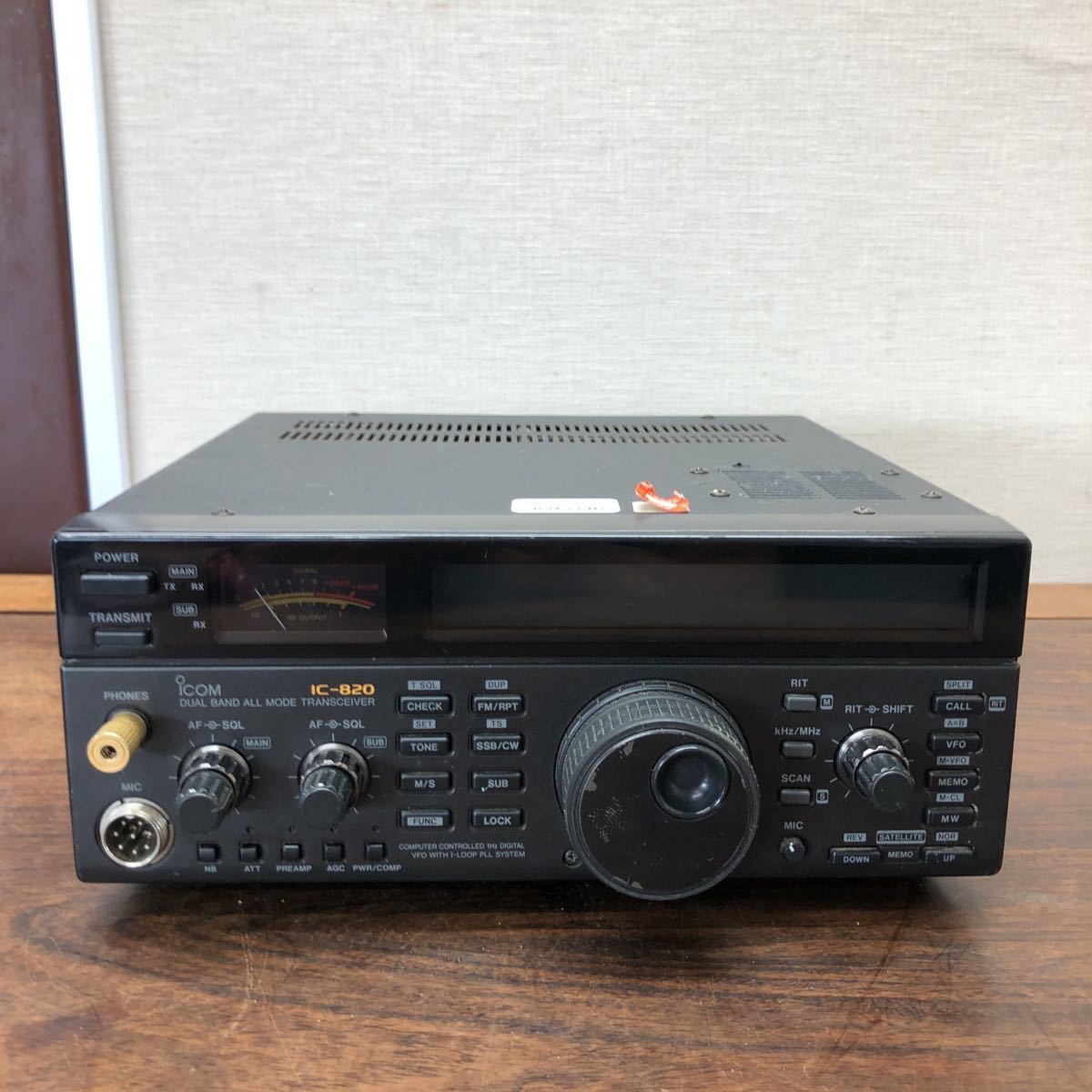 ICOM/アイコム/IC-820D/無線機/オールモードトランシーバー【現状品