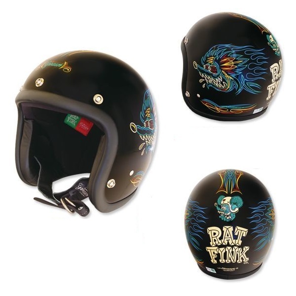 アイズジェット Rat fink ムーンアイズ ヘルメット フルフェイス