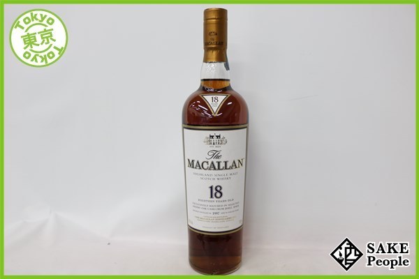 ◇注目! マッカラン 18年 1997 700ml 43％ 箱 スコッチ