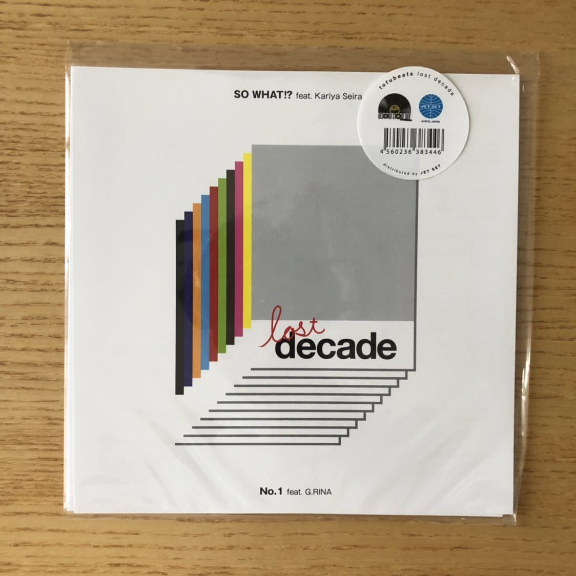 tofubeats☆lost decade (7インチ) feat.仮谷せいら G.RINA