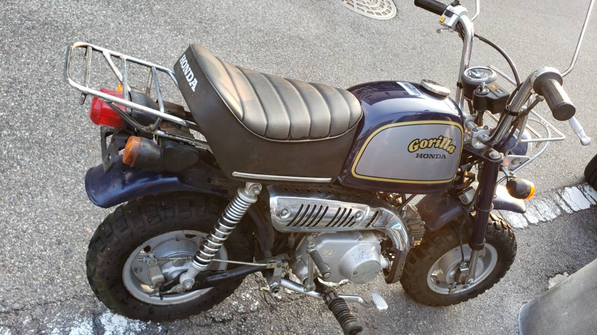 ゴリラ ダックス モンキー シャリー Z50J ホンダ 格安！早い者勝ち 