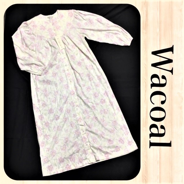 タグ付 ワコール Wacoal コットン100 花柄 長袖パジャマ ロングワンピース ネグリジェ M 薄紫色 春秋 Rahd56 ナイトウエア パジャマ 売買されたオークション情報 Yahooの商品情報をアーカイブ公開 オークファン Aucfan Com