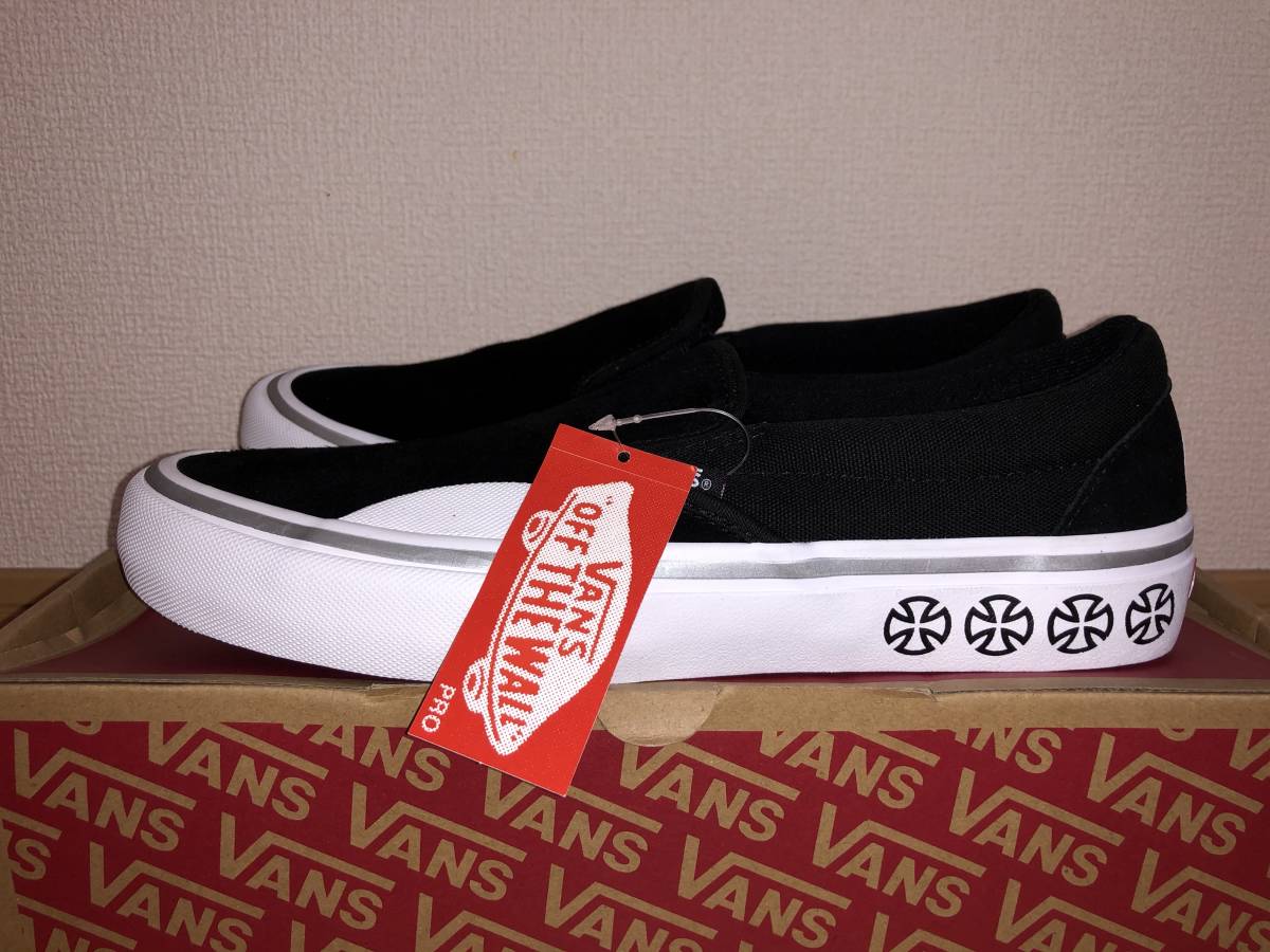 vans independent SLIP-ON PRO US9.5