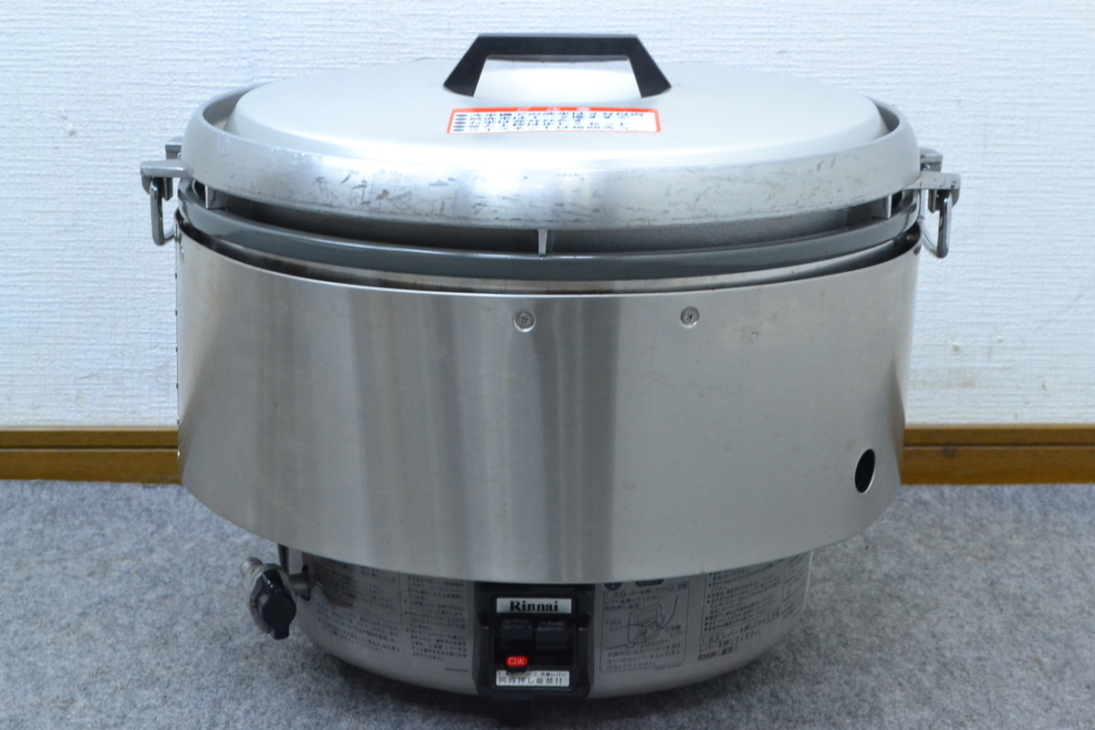 g413□Rinnai リンナイ□炊飯器 5升炊き 都市ガス□RR-50S2□業務用
