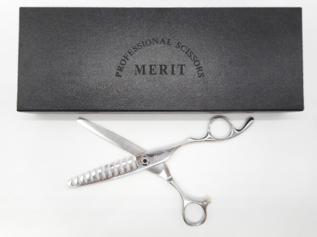 MERIT メリット】air-cjn セニング すき鋏11目 美容師 理容師:D-1552