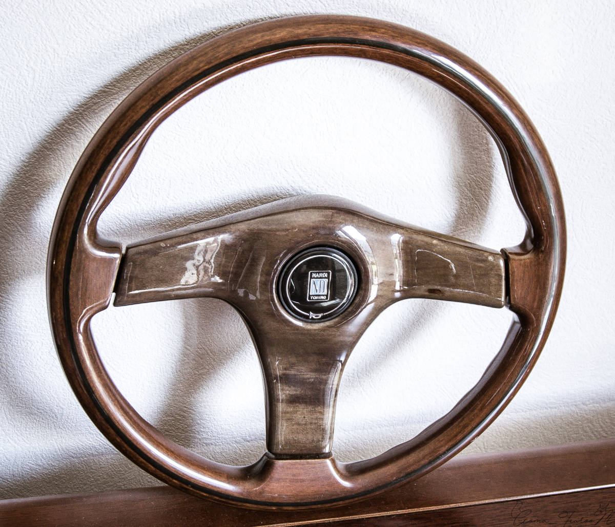 ナルディ GARA3 ウッドステアリング 正規品 GARA3⁄3 当時物！ NARDI