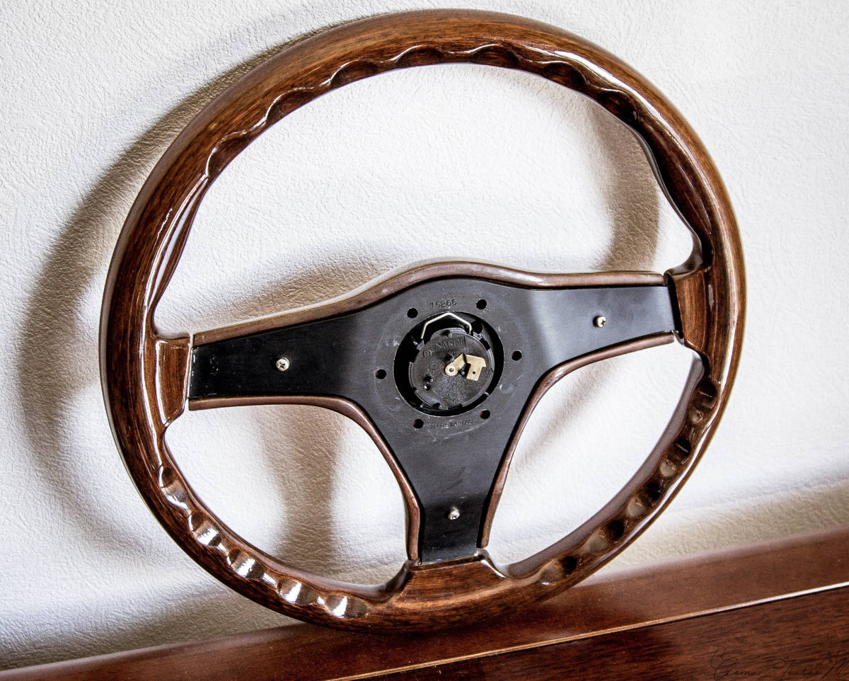 ナルディ GARA3 ウッドステアリング 正規品 GARA3⁄3 当時物！ NARDI