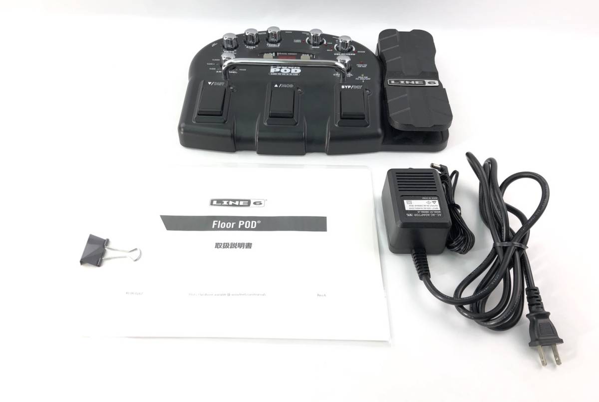 LINE6 FLOOR POD PLUS アンプシミュレーター 0 Line Floor POD Plus 