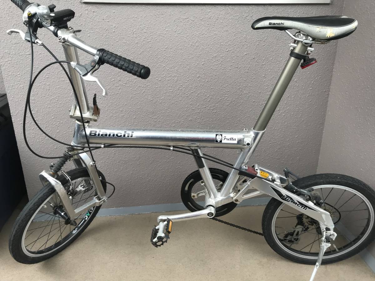 BD-1 ビアンキなのにBD-1? 折り畳み自転車 BIANCHI FRETTA-T BIRDY の 