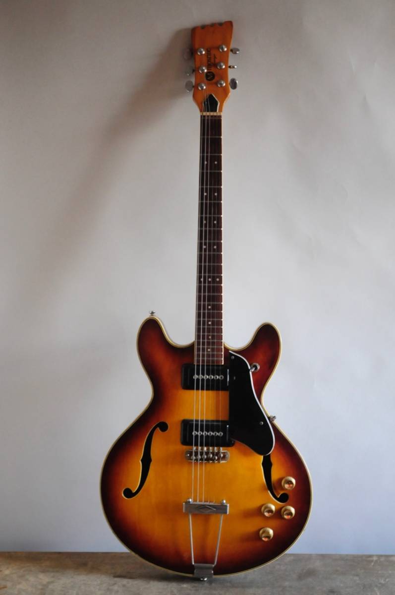 Mosrite モズライトエレキギター エレキギター セミアコ サンバースト