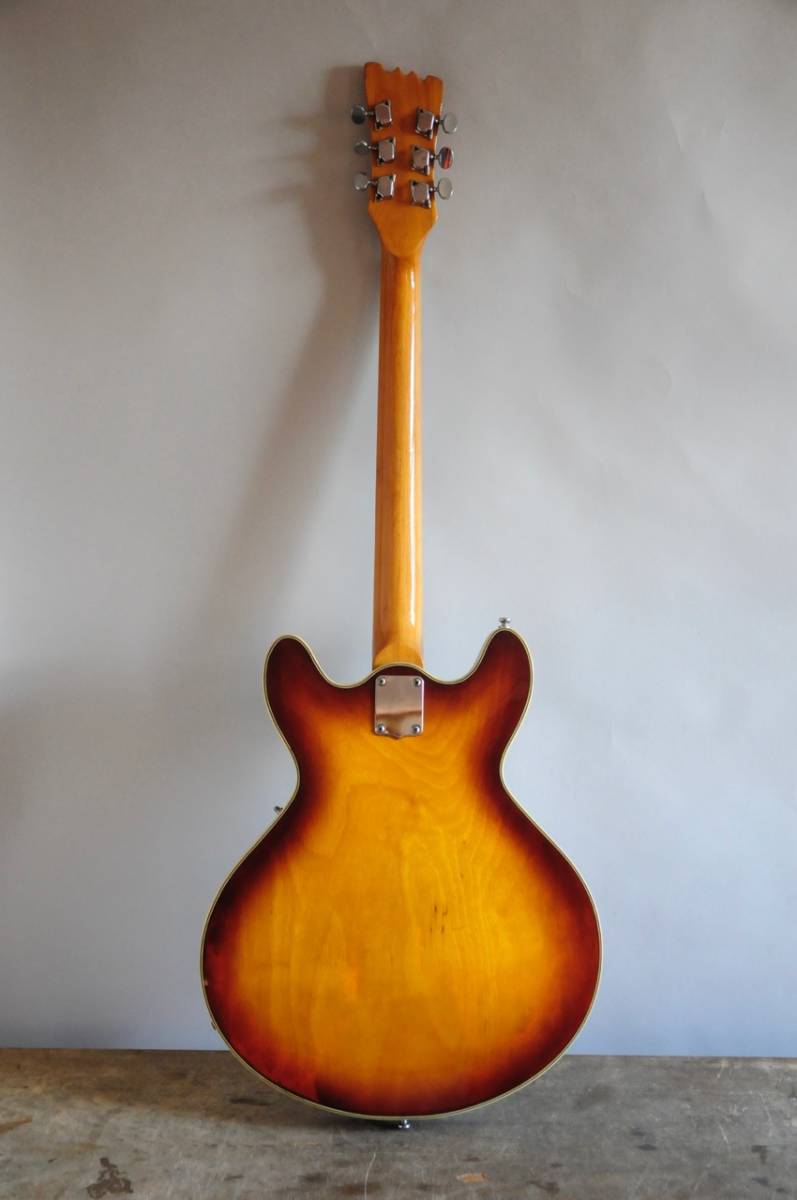 Mosrite モズライトエレキギター エレキギター セミアコ サンバースト