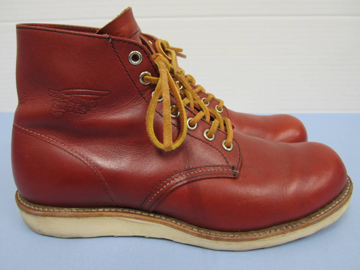 REDWING 6Round-toe 8166 レッドウィング ワーク ブーツ ラウンドトゥ 