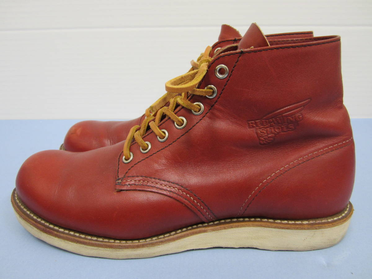 REDWING 6Round-toe 8166 レッドウィング ワーク ブーツ ラウンドトゥ 