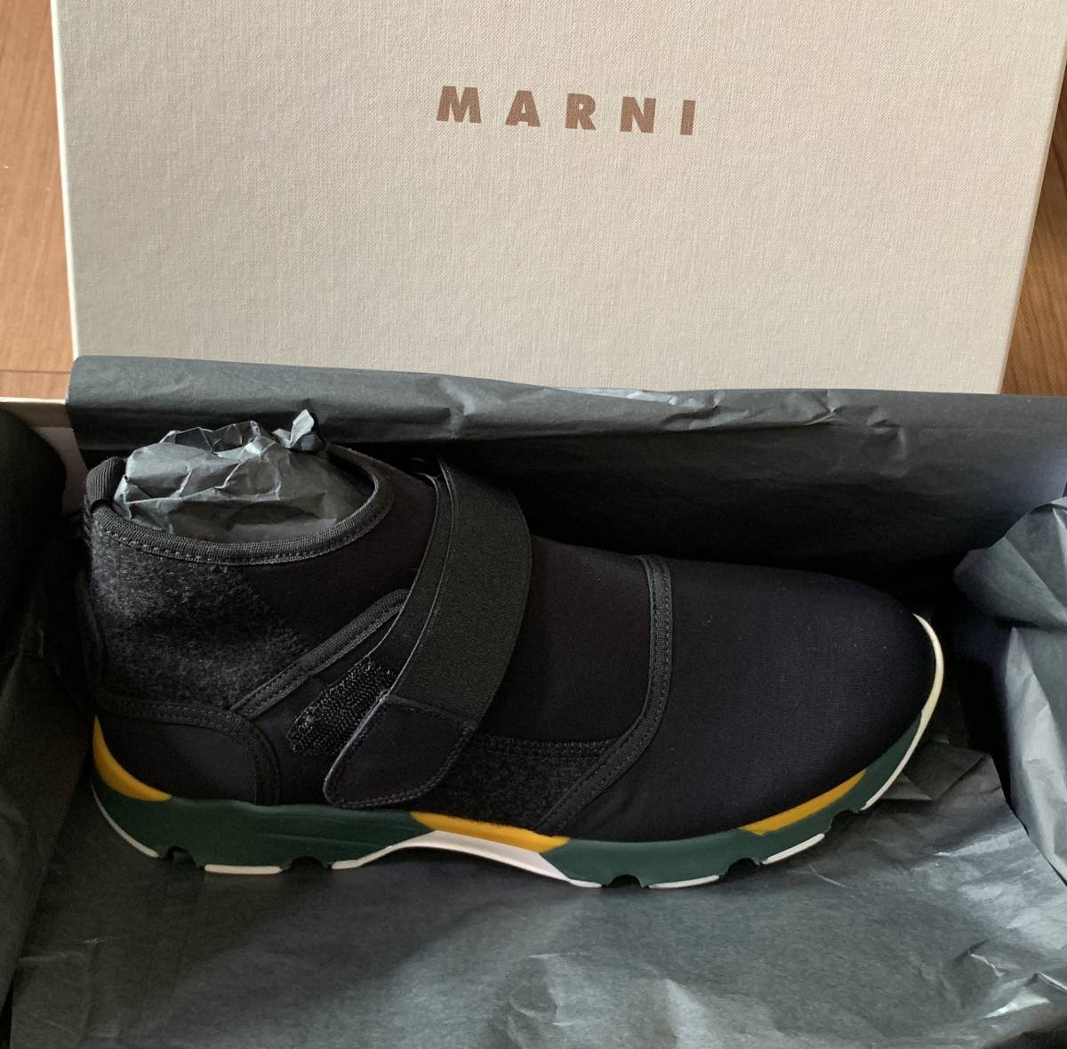 MARNI マルニ ネオプレン ベルクロスニーカー - ネオプレンベルクロスニーカー ストラップ ベルクロ サイズ42｜Yahoo パープル サンダル 0 ベルクロシューズ スニーカー39 MARNI([イリョウ メルカリ