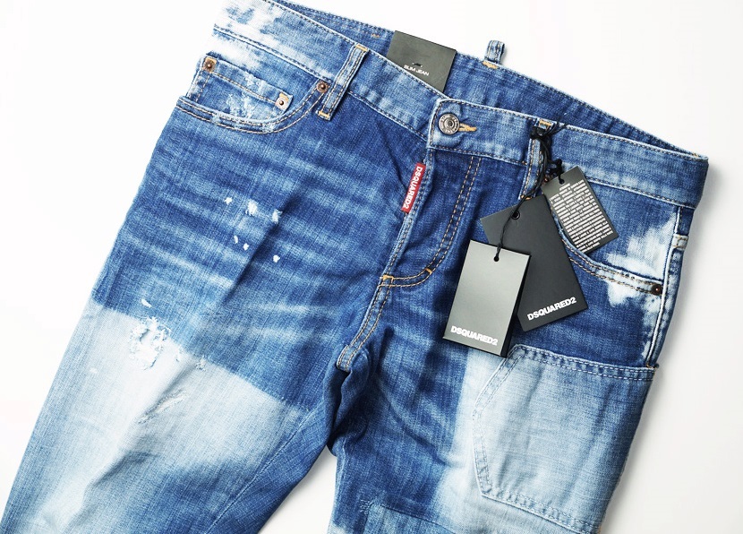 新品9万【ディースクエアードDSQUARED2】伊製/18SS/コンパクトに穿ける 