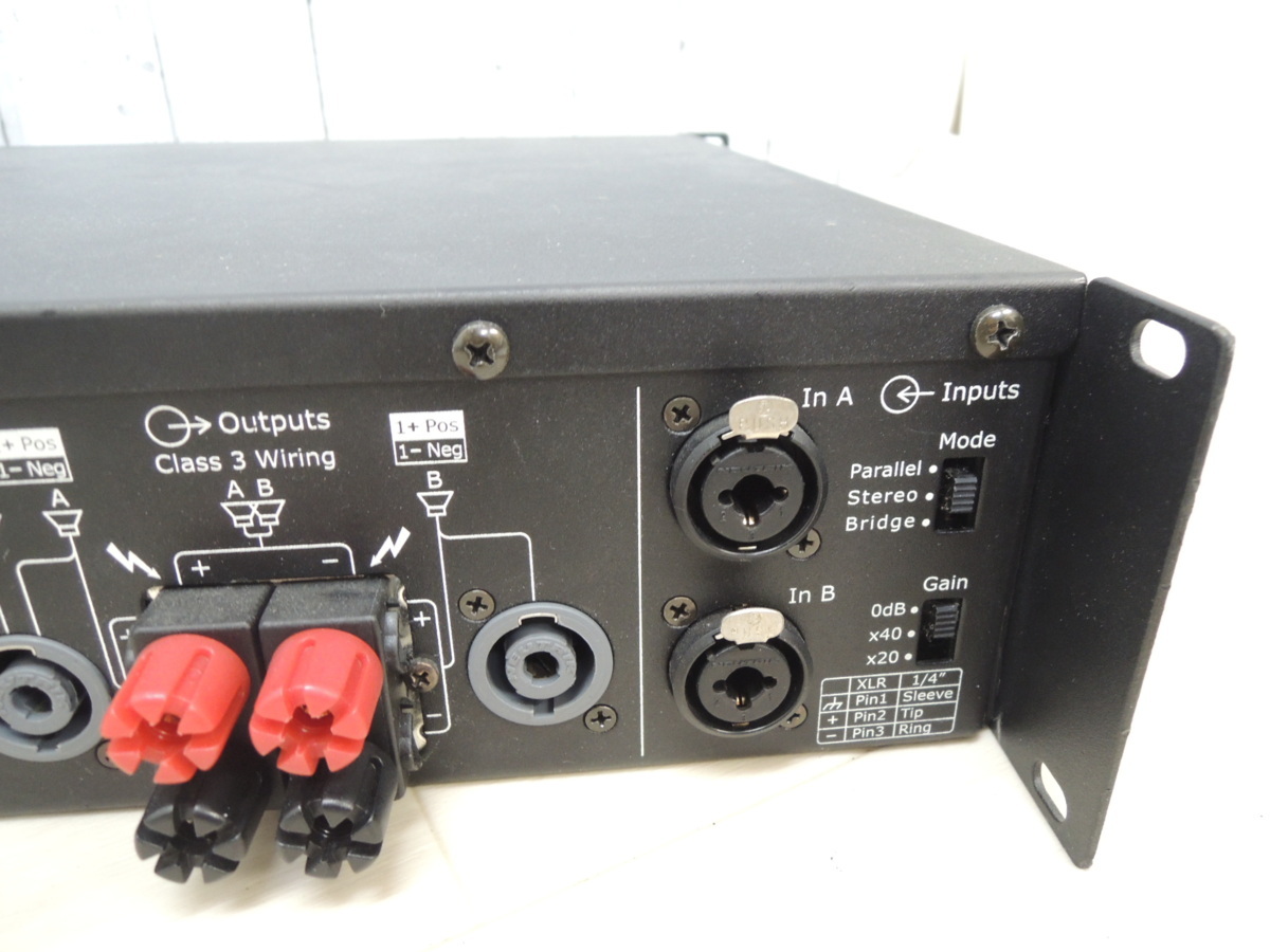 CREST AUDIO CD1500 パワーアンプ Crest Audio CD1500 Professional