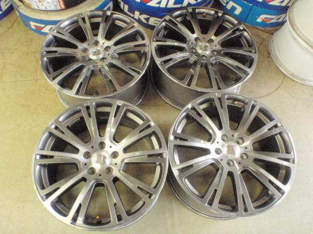 BRABUS モノブロックR 19インチ4本セット PCD112 8.5J/OFF50 岩槻