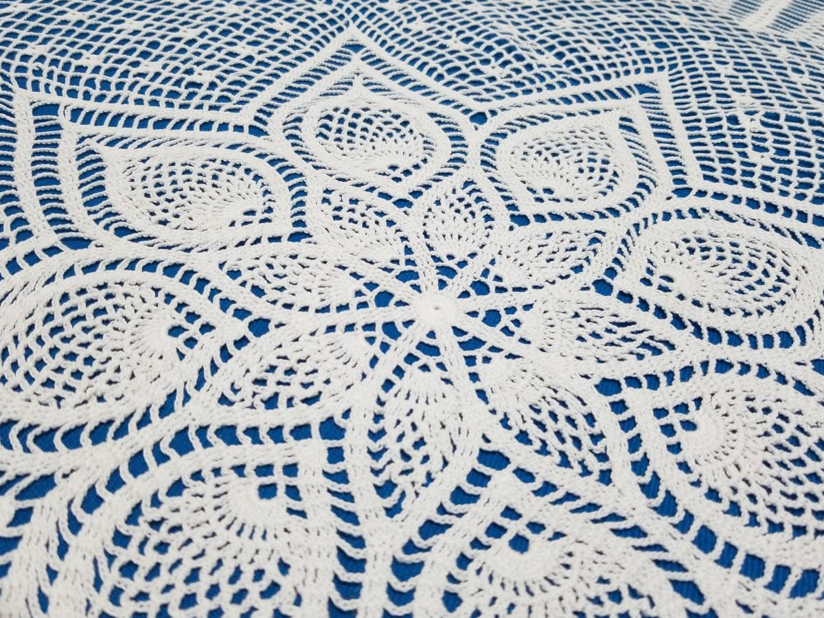直径100cm★ハンドメイド488★レース編み★大判★送料込_3