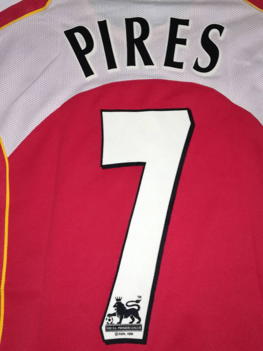 アーセナル ユニフォーム ピレス 04⁄05 アウェイ 7番 NIKE Arsenal