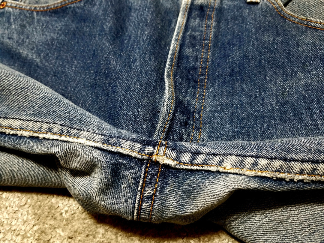 即決で送料無料 良い色落ち 90s 93年 USA製 levi's リーバイス 501 w34