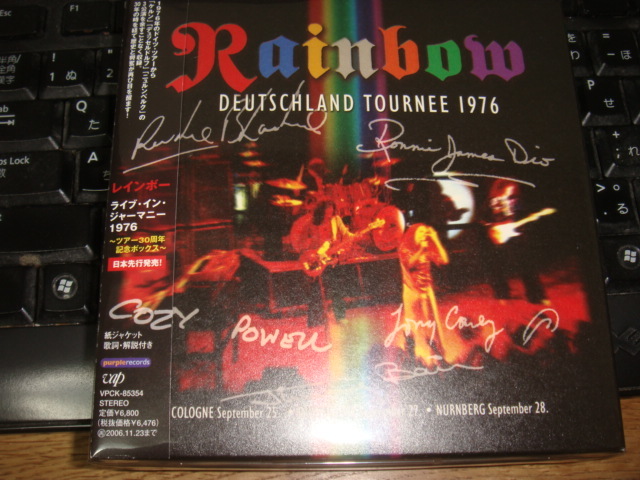 RAINBOW LIVE IN GERMANY ライブ イン ジャーマニー 1976 6cdツアー30