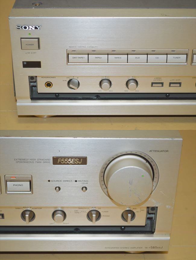 Yahoo!オークション - SONY プリメインアンプ TA-F555ESJ 高音質