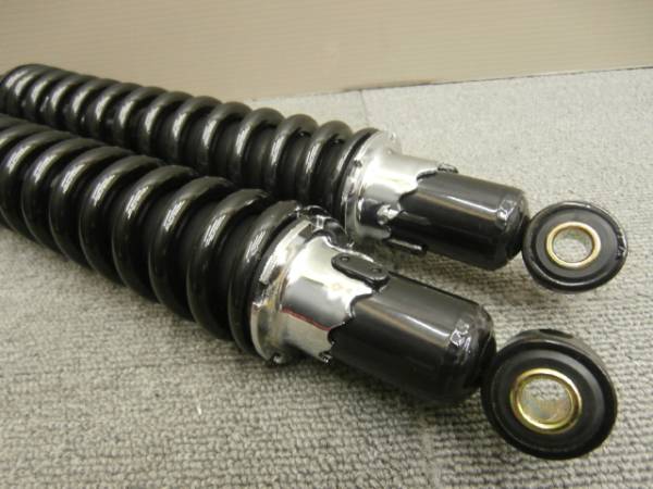 買取 格安 旧車 サス 黒 345mm &frasl; XJR400 細巻き SR400 XJ400 500