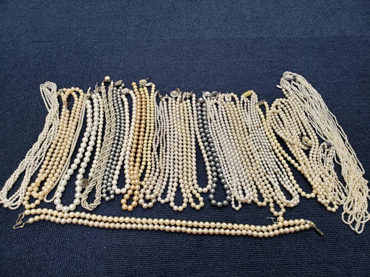 田辺真珠養殖場ワンズジェイハート18金パールネックレス | 藤巻百貨店