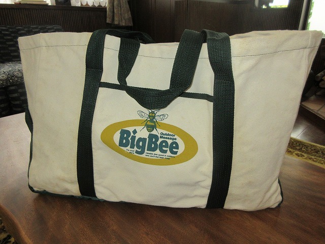 新品　ビッグ　ビー　大型バッグ　かなり大きい　キャンパス地_2