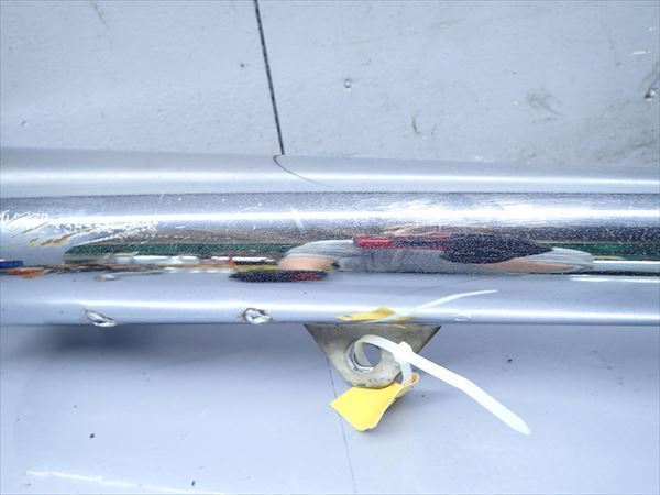 βAW26-2 スズキ ボルティ NJ47A (H8年式) VOLTY 純正 マフラー サイレンサー 排気漏無し！傷、凹み有！ ボルティー(NJ47A) -since 1994- - バイクの系譜