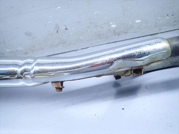 βAW26-2 スズキ ボルティ NJ47A (H8年式) VOLTY 純正 マフラー サイレンサー 排気漏無し！傷、凹み有！ ボルティー(NJ47A) -since 1994- - バイクの系譜