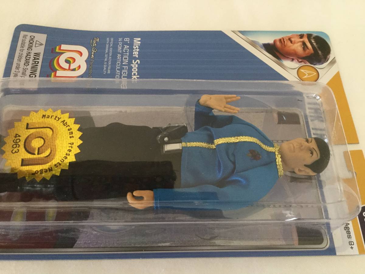 Star Trek TOS - Mr. Spock Capt. Kirk Lt. Uhura Dress Uniform Mego ...