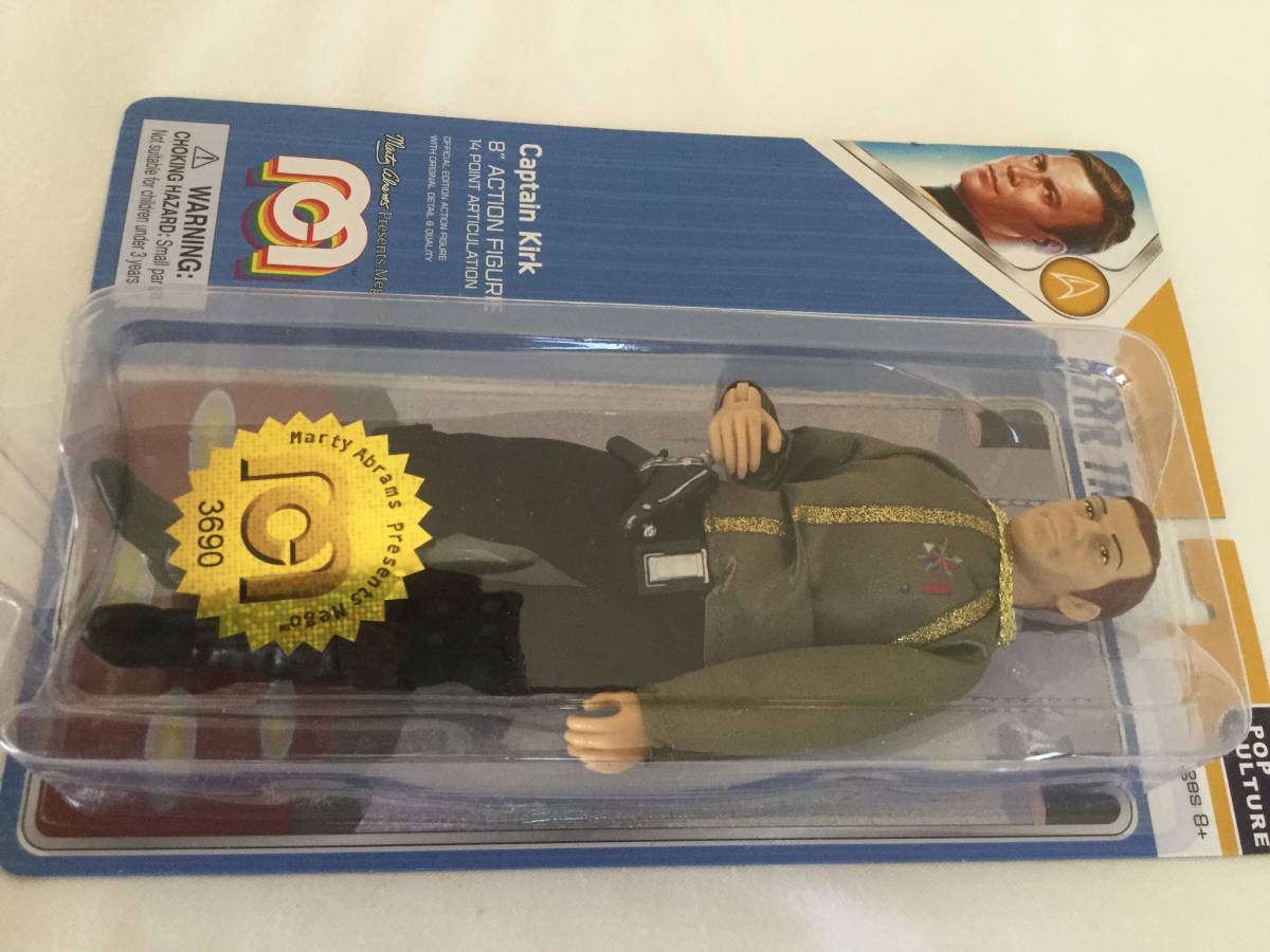 Star Trek TOS - Mr. Spock Capt. Kirk Lt. Uhura Dress Uniform Mego ...