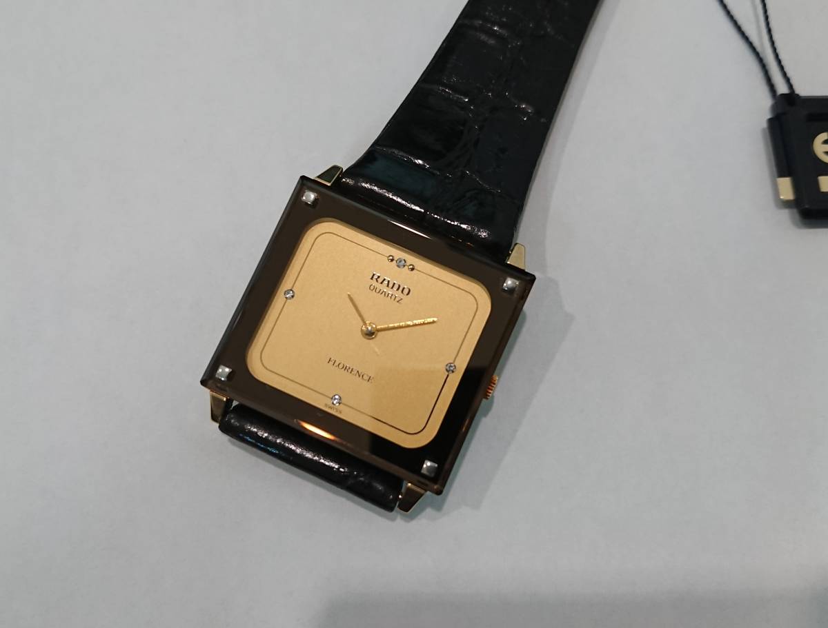 ラドー RADO FLORENCE フローレンス 電池交換 電池交換済 メンズ 