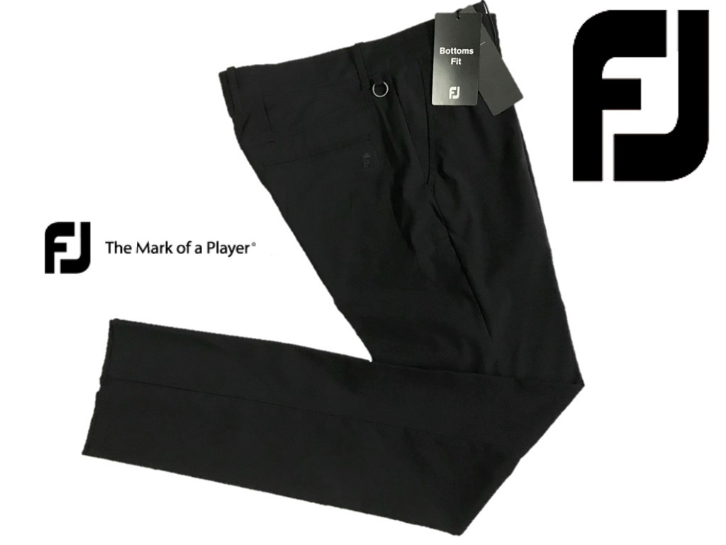 新品，HOT フットジョイ FootJoy DRY&times;ストレッチ スリムストレートゴルフパンツ 抗菌防臭 ウエスト７８ｃｍ(78cm～)｜売買されたオークション情報、yahooの商品情報をアーカイブ公開 - オークファン パンツ、スラックス