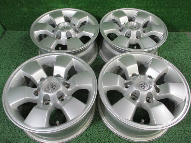 215系 ハイラックスサーフ純正 16インチ 7J +30 139.7 4本 売切