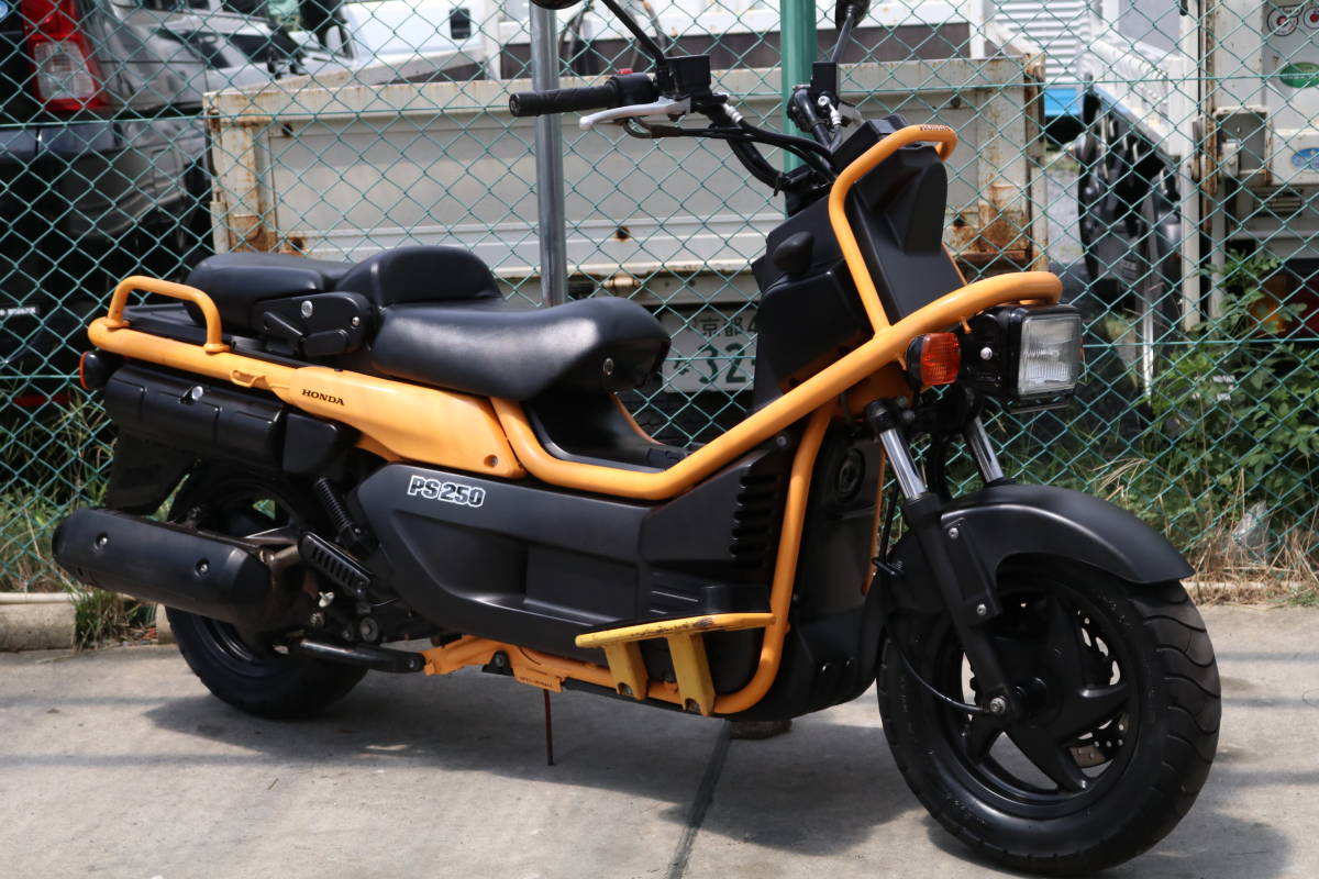 PS250 MF09 - 後期型 Yahoo!オークション ホンダ 希少 丸目二灯 書類 