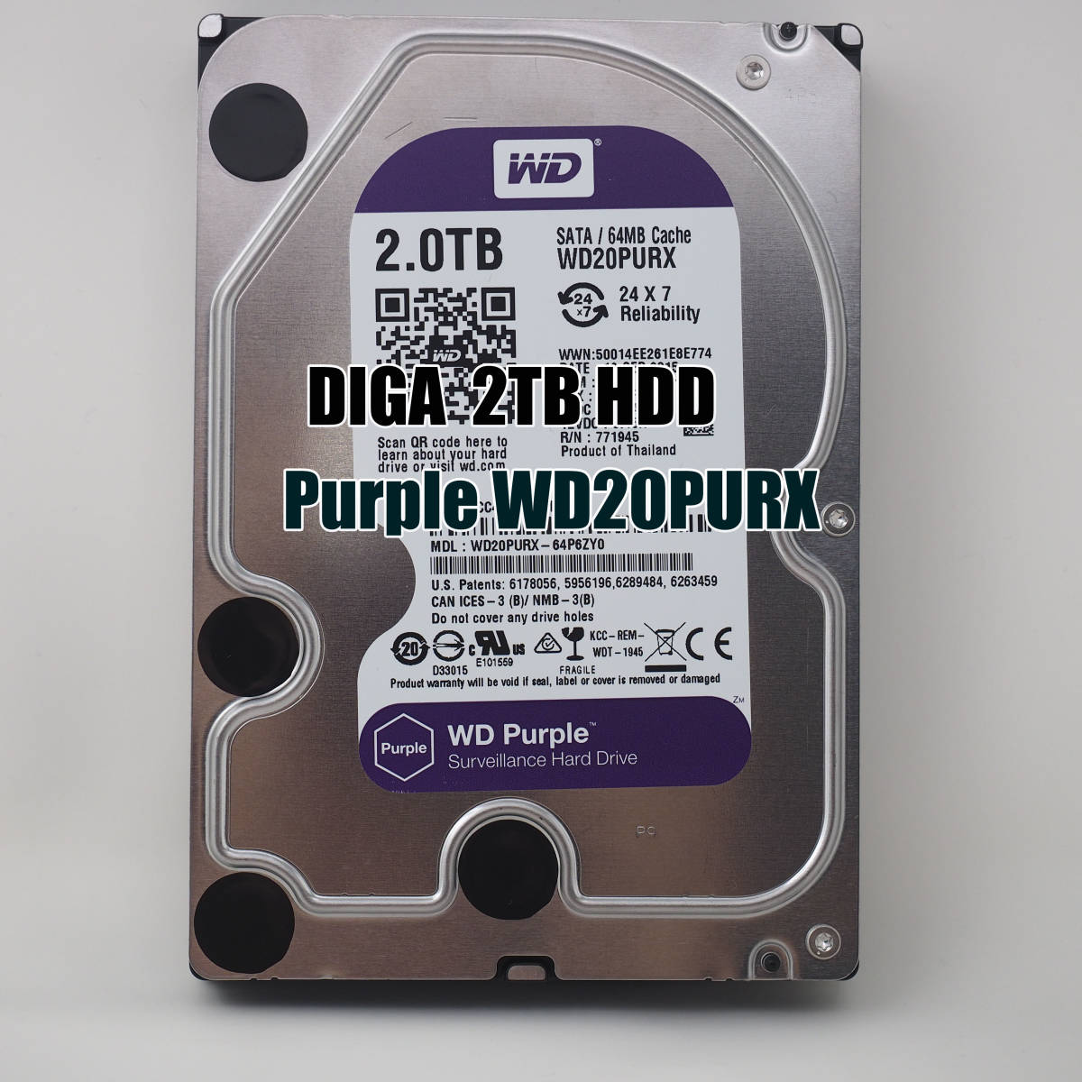 ◎特典付◎DIGA 換装用2TBHDD DMR-BWT510 BZT600 BZT710 BZT720 BZT730