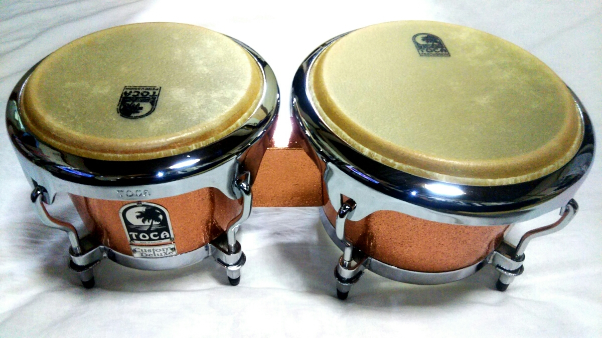 Deluxe Custom TOCA Bongos Percussion | Wood 株式会社日本娯楽