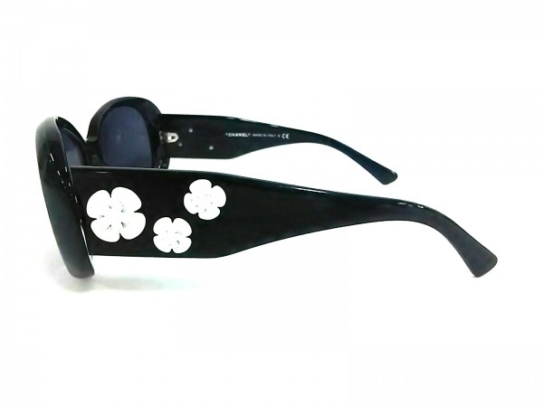 シャネル CHANEL サングラス プラスチック 黒×ピンク ココマーク 5113