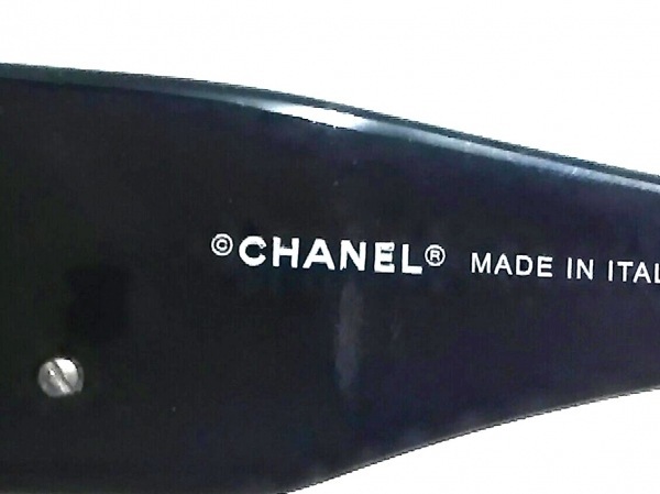 シャネル CHANEL サングラス プラスチック 黒×ピンク ココマーク 5113