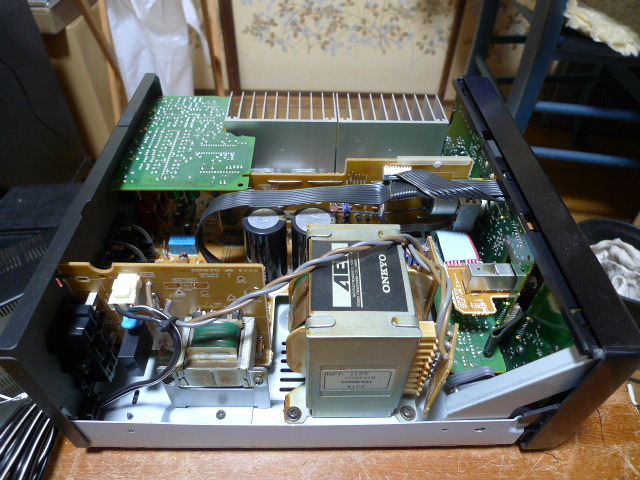 ONKYO A-911M オンキョーのプリメインアンプ動作品嬉しいリモコン付き