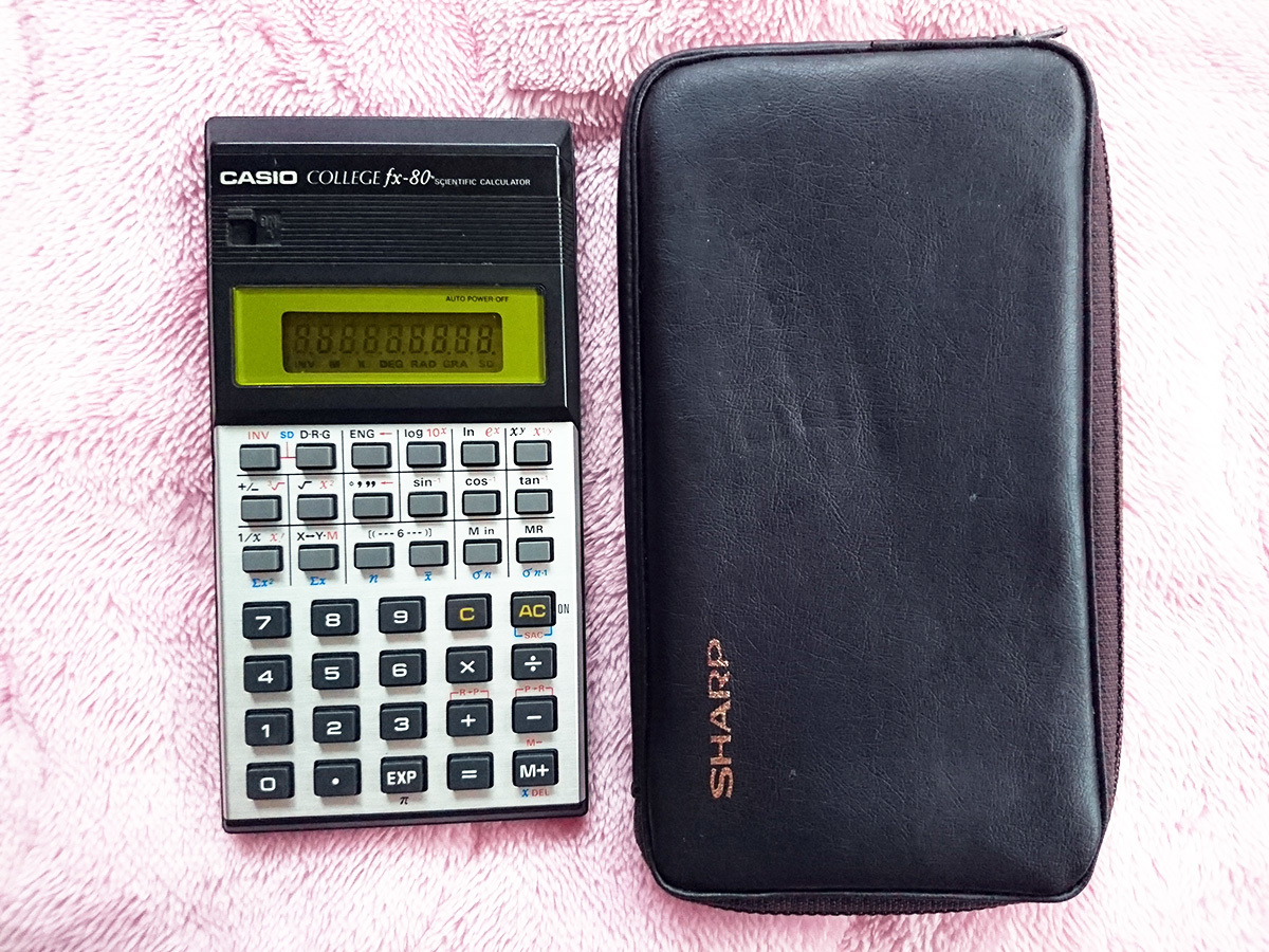 ジャンク Casio Fx 80 関数電卓 電卓 ポケットコンピューター ポケットコンピュータ ポケコン Pc 昭和レトロ パソコン レトロ電卓 ポケットコンピュータ 売買されたオークション情報 Yahooの商品情報をアーカイブ公開 オークファン Aucfan Com