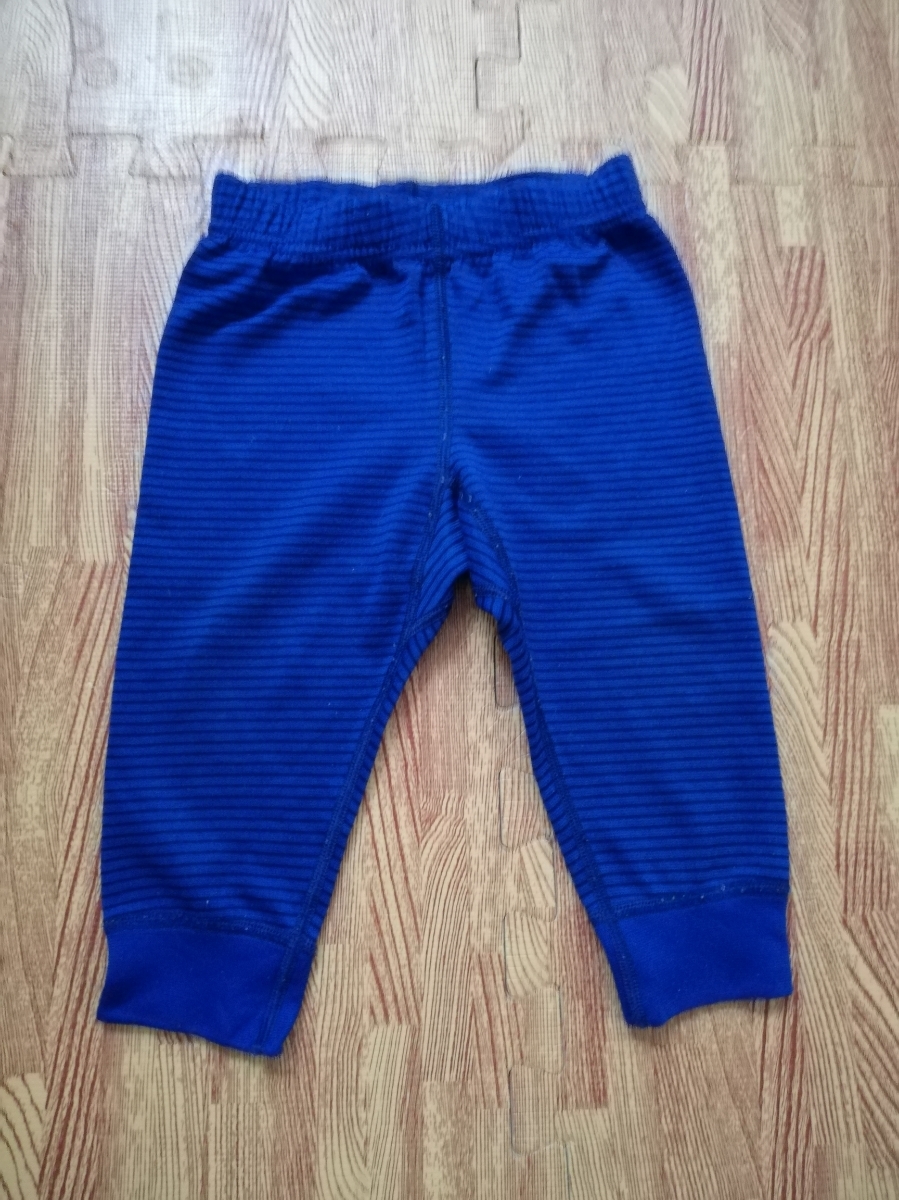 値下げ　patagonia パタゴニア　スウェット　12M 1歳　青　ブルー　上下　セット_5