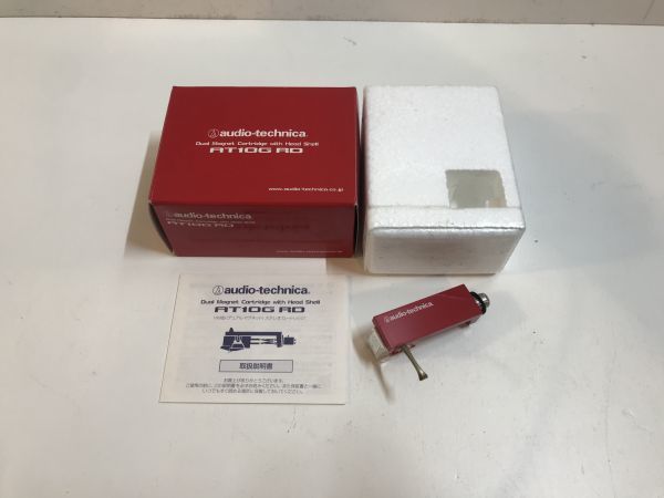 〇 audio technica VM型 カートリッジ AT10G RD 箱付き 未チェック品