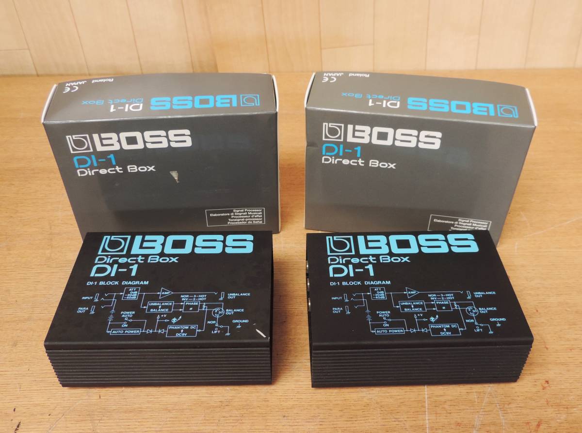 DI-1 BOSS ボス | ダイレクトボックスDI1 エミフル 現物画像あり 