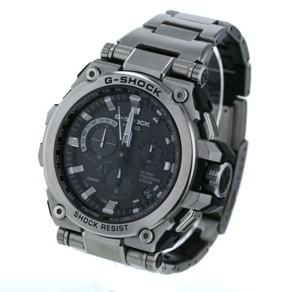 カシオ CASIO G-SHOCK MT-G G1000 クオーツ グレー 文字盤 3針式