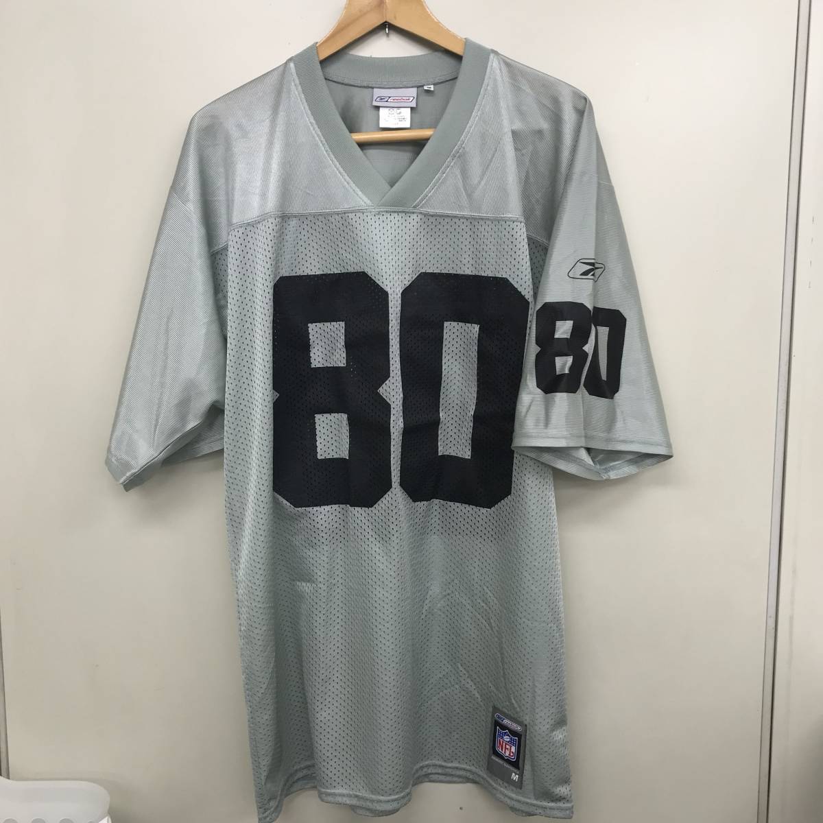 NFL リーボック製 フットボールシャツ #80 Mサイズ