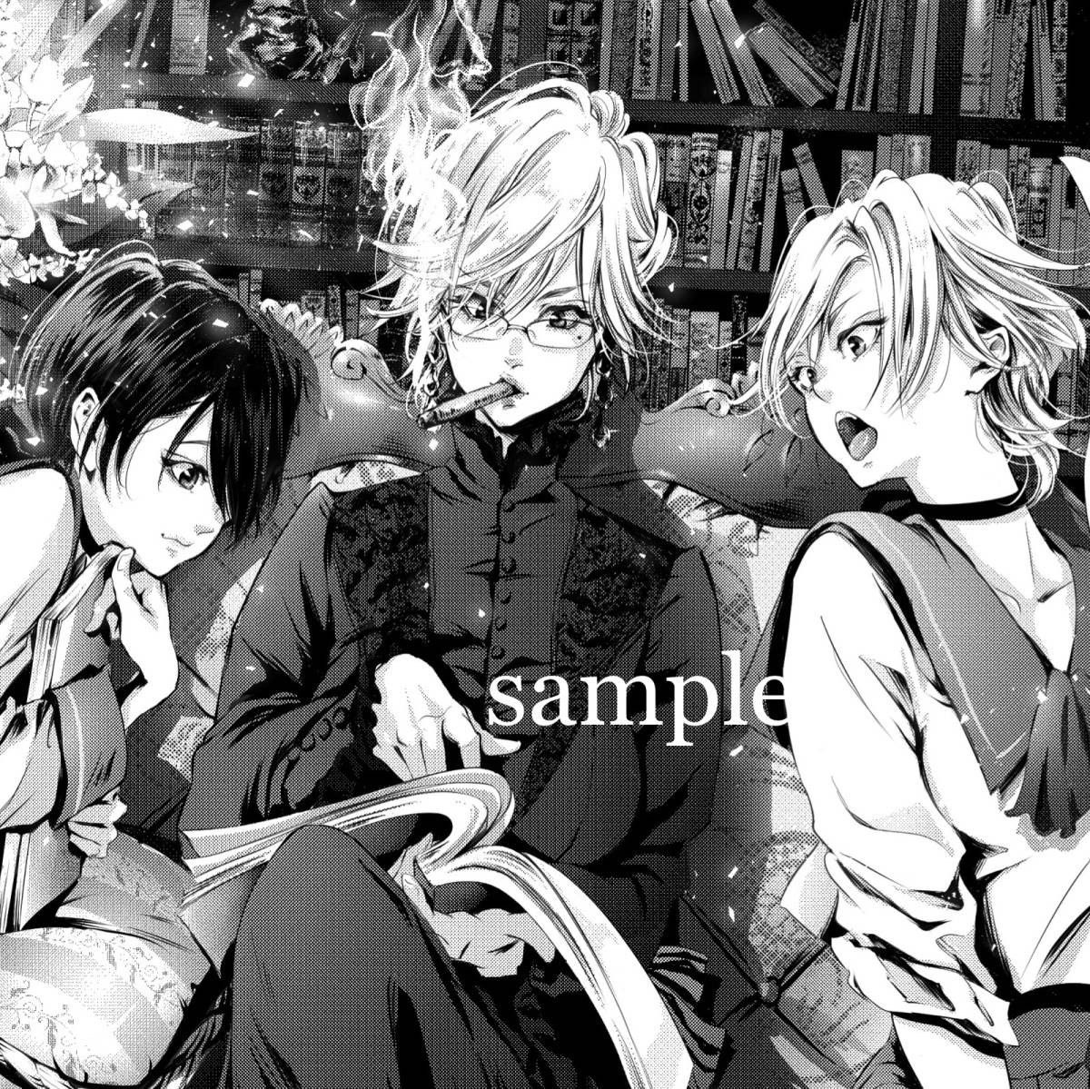 リクエスト オリジナルデジタルイラスト モノクロ 手描きイラスト 売買されたオークション情報 Yahooの商品情報をアーカイブ公開 オークファン Aucfan Com